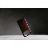 Nomad iPhone 17 Pro Max -suojakuori, Modern Leather Case, Horween Burgundy