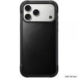 Nomad iPhone 17 Pro Max -suojakuori Modern Leather Case Horween Musta