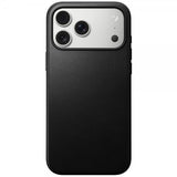 Nomad iPhone 17 Pro Max -suojakuori Modern Leather Case, musta
