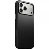 Nomad iPhone 17 Pro Max -suojakuori Modern Leather Case, musta