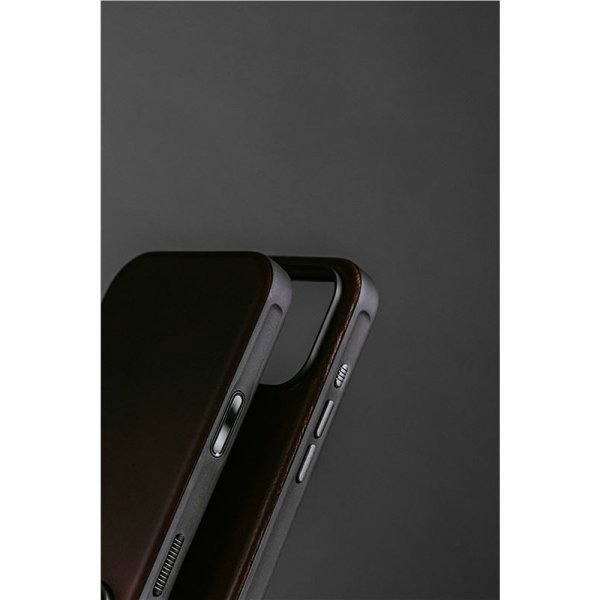 Nomad iPhone 17 Pro Max -suojakuori Modern Leather Case, musta
