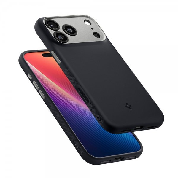 Spigen iPhone 17 Pro Max Kuori Nano Pop MagFit Black Sesame