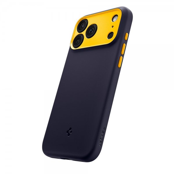 Spigen iPhone 17 Pro Max -suojakuori Nano Pop MagFit Blueberry Navy