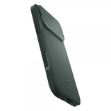 Spigen iPhone 17 Pro Max -kuori Optik Armor MagFit Abyss Green
