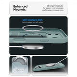 Spigen iPhone 17 Pro Max -kuori Parallax S MagFit Sage Green