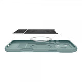 Spigen iPhone 17 Pro Max -kuori Parallax S MagFit Sage Green