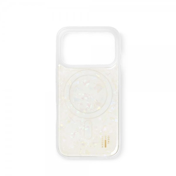 Ideal of Sweden iPhone 17 Pro Max -kuoret Pearlised Case MagSafe, valkoinen