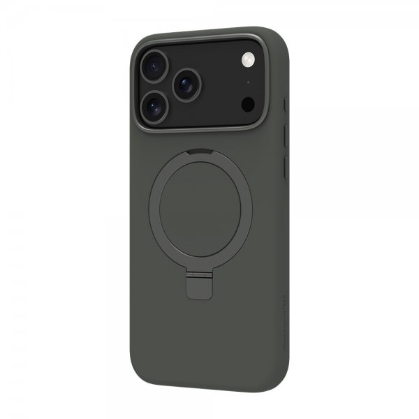 dbramante1928 iPhone 17 Pro Max kuori Roskilde MagSafe Kickstand ICON Forest Shadow