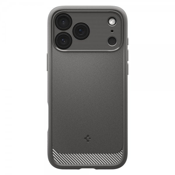 Spigen iPhone 17 Pro Max -kuori Rugged Armor MagFit Marble Gray