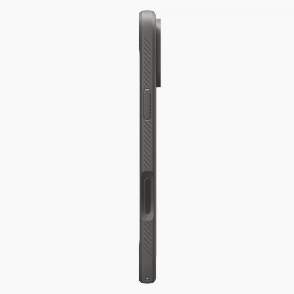 Spigen iPhone 17 Pro Max -kuori Rugged Armor MagFit Marble Gray