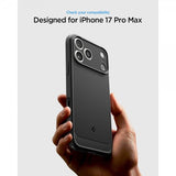 Spigen iPhone 17 Pro Max Kuori Rugged Armor MagFit Matte Black