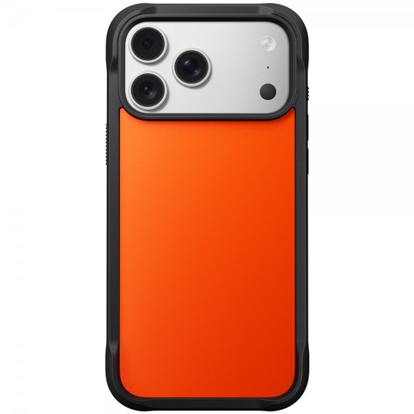 Nomad iPhone 17 Pro Max -suojakuori, Rugged Case, Ultra Orange