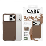 CARE by PanzerGlass iPhone 17 Pro Max -suojakuori Samba MagSafe Espresso