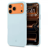 Spigen iPhone 17 Pro Max -kuori Silicone Fit MagFit Mute Blue