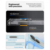 Spigen iPhone 17 Pro Max -kuori Silicone Fit MagFit Mute Blue