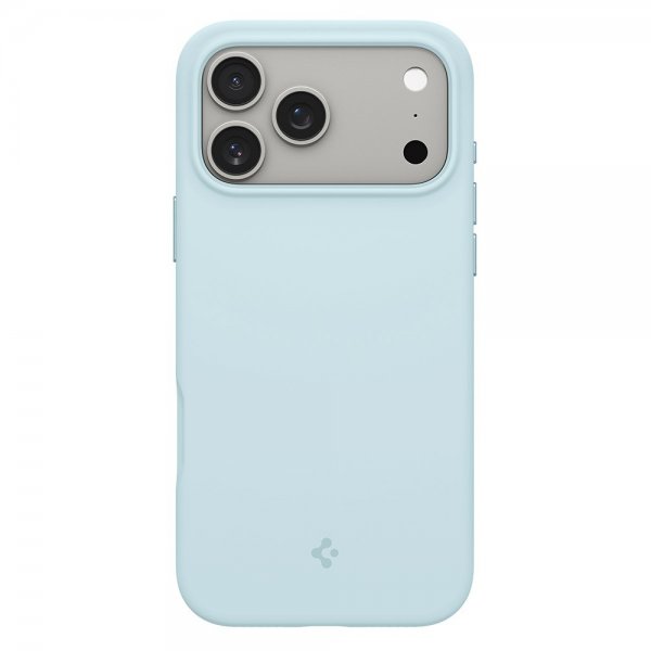 Spigen iPhone 17 Pro Max -kuori Silicone Fit MagFit Mute Blue