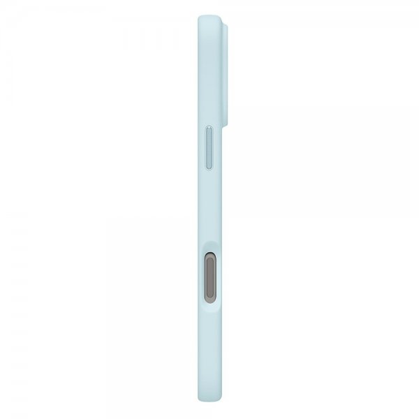 Spigen iPhone 17 Pro Max -kuori Silicone Fit MagFit Mute Blue