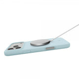 Spigen iPhone 17 Pro Max -kuori Silicone Fit MagFit Mute Blue