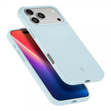 Spigen iPhone 17 Pro Max -kuori Silicone Fit MagFit Mute Blue