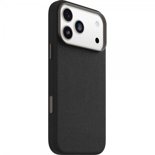 Otterbox iPhone 17 Pro Max Kuori Symmetry Cactus Leather MagSafe Noir Ash