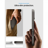 Spigen iPhone 17 Pro Max -kuori Thin Fit MagFit Gunmetal