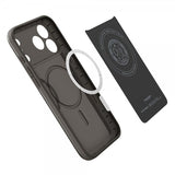 Spigen iPhone 17 Pro Max -kuori Thin Fit MagFit Gunmetal