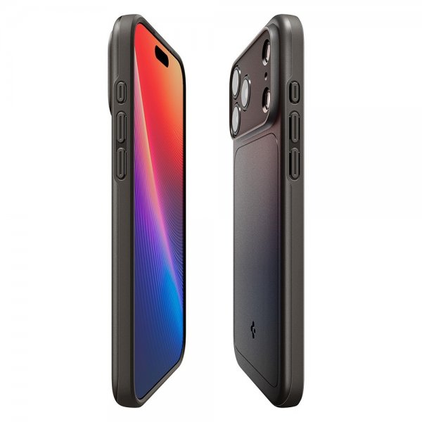 Spigen iPhone 17 Pro Max -kuori Thin Fit MagFit Gunmetal