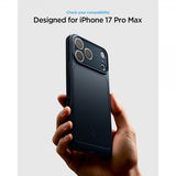 Spigen iPhone 17 Pro Max -kuori Thin Fit MagFit Metal Slate