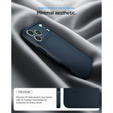 Spigen iPhone 17 Pro Max -kuori Thin Fit MagFit Metal Slate
