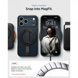 Spigen iPhone 17 Pro Max -kuori Thin Fit MagFit Metal Slate