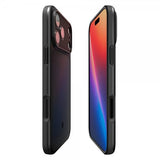 Spigen iPhone 17 Pro Max Kuori Thin Fit MagFit Musta