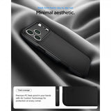 Spigen iPhone 17 Pro Max Kuori Thin Fit MagFit Musta