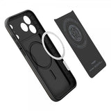 Spigen iPhone 17 Pro Max Kuori Thin Fit MagFit Musta