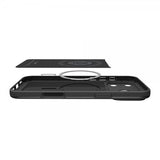 Spigen iPhone 17 Pro Max Kuori Thin Fit MagFit Musta