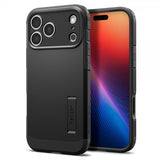 Spigen iPhone 17 Pro Max Kuori Tough Armor T MagFit Musta