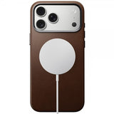 Nomad iPhone 17 Pro Max -kuori, perinteinen nahkakuori, ruskea