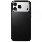 Nomad iPhone 17 Pro Max -suojakuori, perinteinen nahkakuori, musta