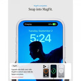Spigen iPhone 17 Pro Max -kuori Ultra Hybrid Classic MagFit Silver