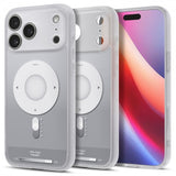 Spigen iPhone 17 Pro Max -kuori Ultra Hybrid Classic MagFit Silver