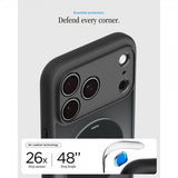 Spigen iPhone 17 Pro Max Kuori Ultra Hybrid Classic MagFit Musta