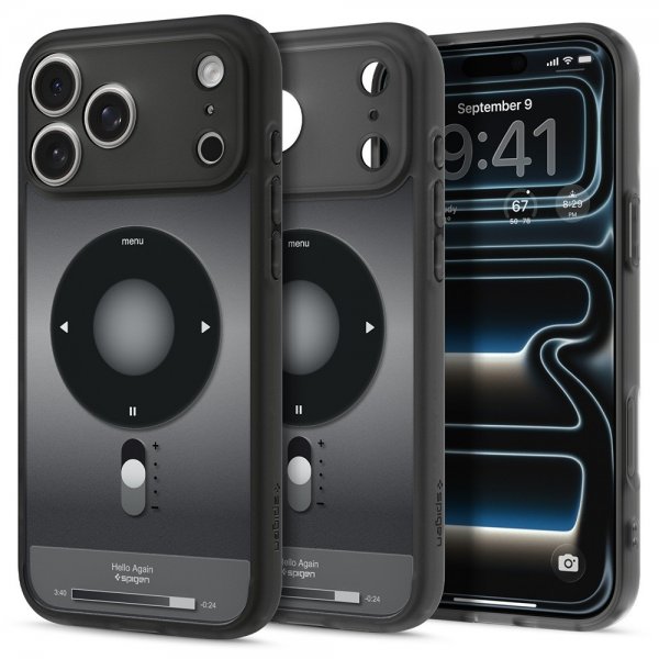 Spigen iPhone 17 Pro Max Kuori Ultra Hybrid Classic MagFit Musta