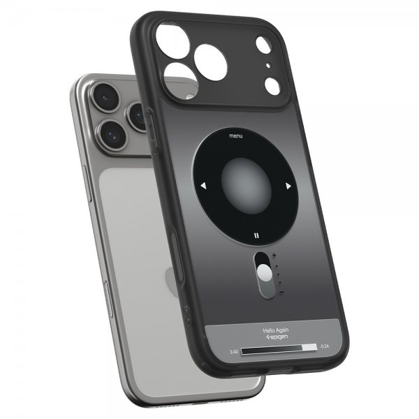 Spigen iPhone 17 Pro Max Kuori Ultra Hybrid Classic MagFit Musta