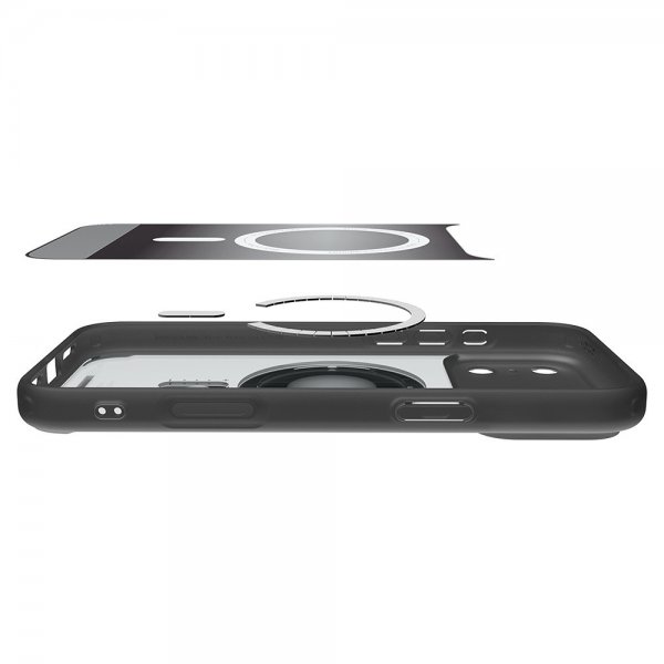 Spigen iPhone 17 Pro Max Kuori Ultra Hybrid Classic MagFit Musta