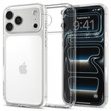 Spigen iPhone 17 Pro Max Ultra Hybrid Crystal Clear -suojakuori