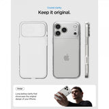 Spigen iPhone 17 Pro Max Ultra Hybrid Crystal Clear -suojakuori