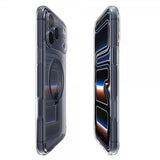 Spigen iPhone 17 Pro Max Ultra Hybrid MagFit -suojakuori, kirkas, Deep Blue