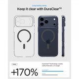 Spigen iPhone 17 Pro Max Ultra Hybrid MagFit -kuori läpinäkyvä grafiitti