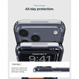 Spigen iPhone 17 Pro Max Ultra Hybrid MagFit -kuori läpinäkyvä grafiitti