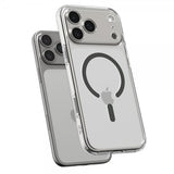 Spigen iPhone 17 Pro Max Ultra Hybrid MagFit -kuori läpinäkyvä grafiitti