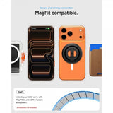 Spigen iPhone 17 Pro Max -suojakuori Ultra Hybrid MagFit Clear White